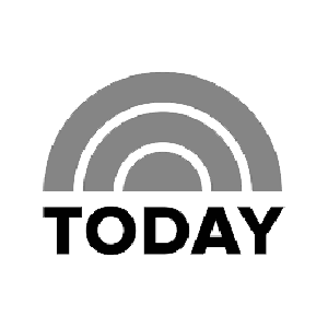 Today show logo in black and white