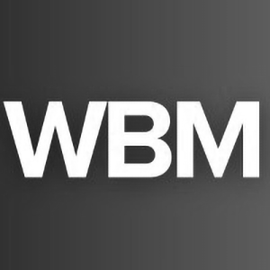 Wine Business Monthly logo in back and white